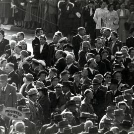New Zealand Mounted Rifles Brigade at 1955 ANZAC Service