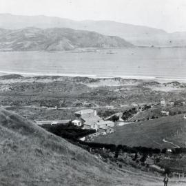 Residence of the Hayward family, Lyall Bay