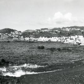 Lyall Bay breakwater