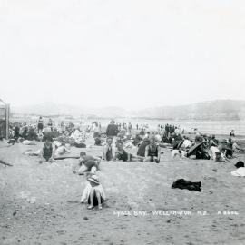 Lyall Bay beach