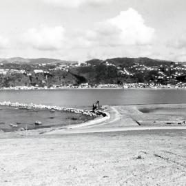 Lyall Bay breakwater