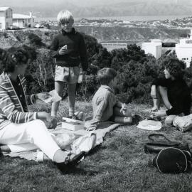 Picnic on Mt Victoria
