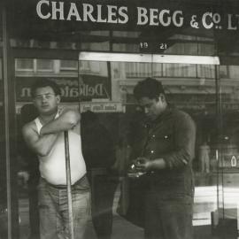 Roadworks on Manners Street