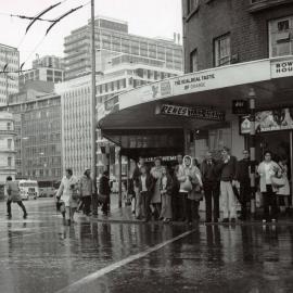Crossing Bowen Street on Lambton Quay