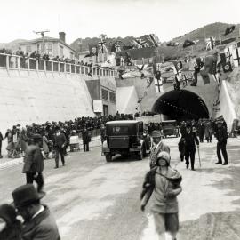 Opening ceremony of the Mt Victoria Tunnel