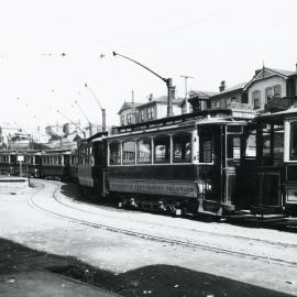 Trams on Mansfield Street