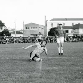 Soccer at the Basin Reserve
