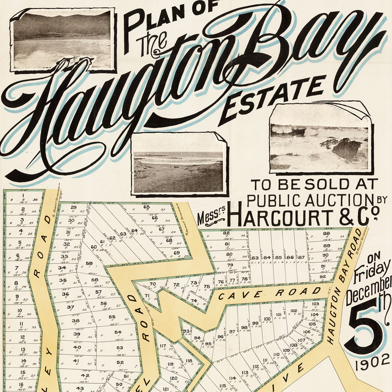Plan of the Haugton Bay Estate (1902)