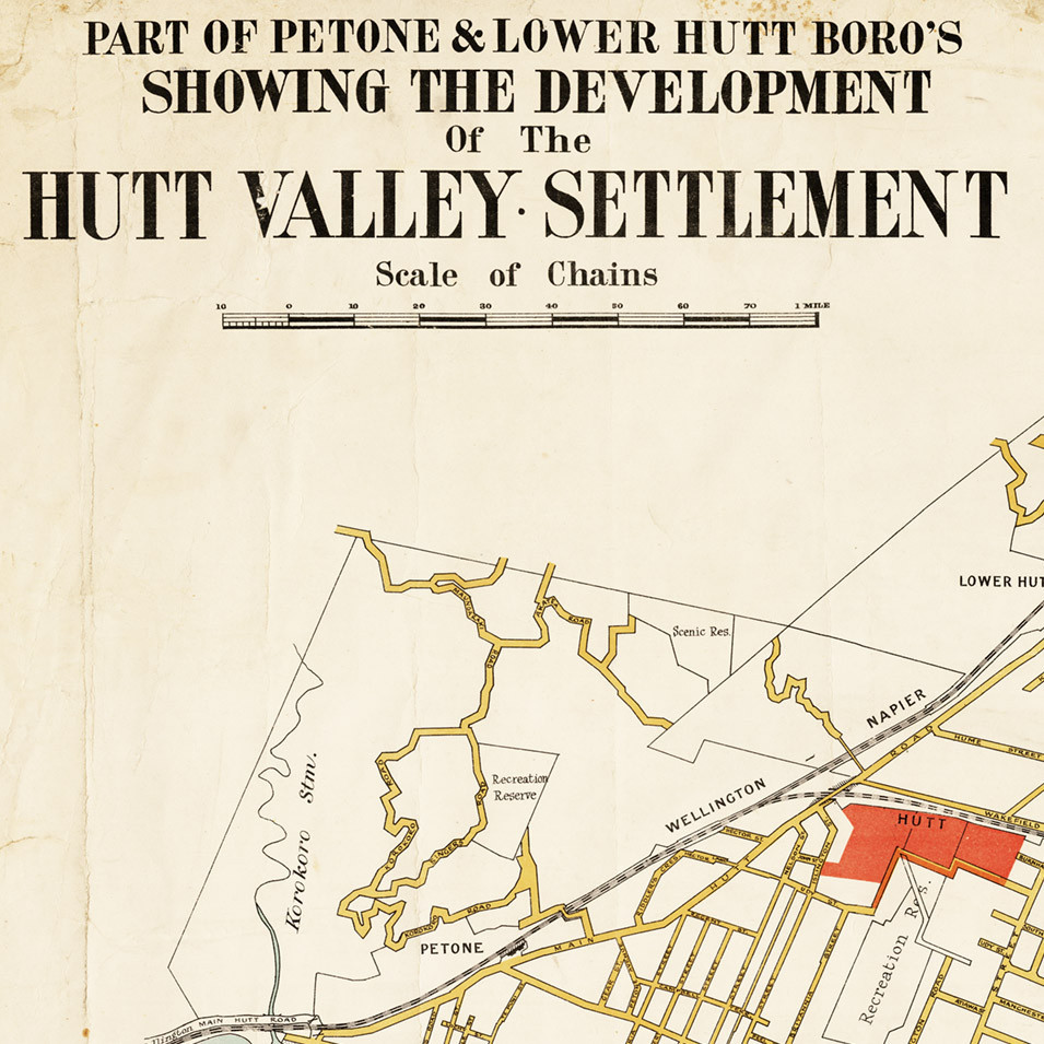 Development of the Hutt Valley Settlement (1928)