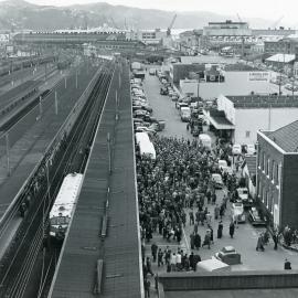 1956 Springboks arrive in Wellington