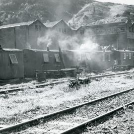 Railway worker's huts