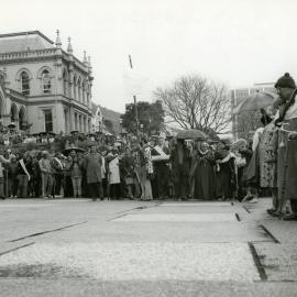'Land March' protest at Parliament