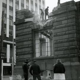 Demolition of the General Post Office, Featherston Street