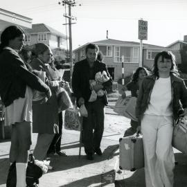 Taxi stand in Cannons Creek, Porirua