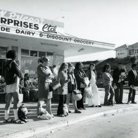 Taxi stand in Cannons Creek, Porirua