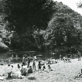 Swimming at the Hutt River