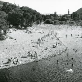 Swimming at the Hutt River