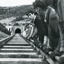 Remutaka deviation track-laying