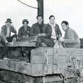 Rail cart at Mangaroa 