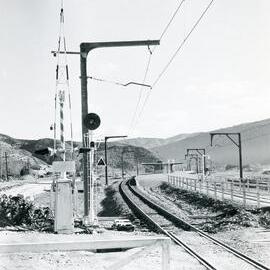 Level crossing at Silverstream