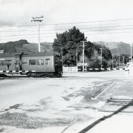 Level crossing at Trentham
