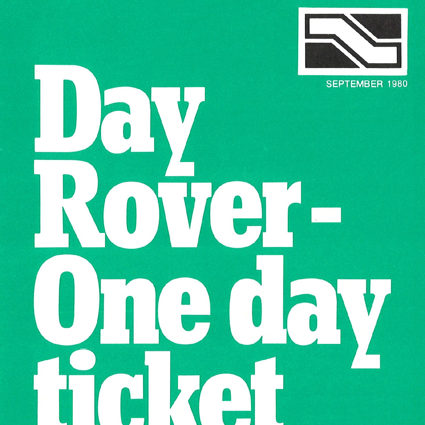 Day Rover - One day ticket