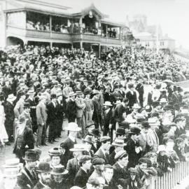 Cricket at the Basin Reserve, 1903