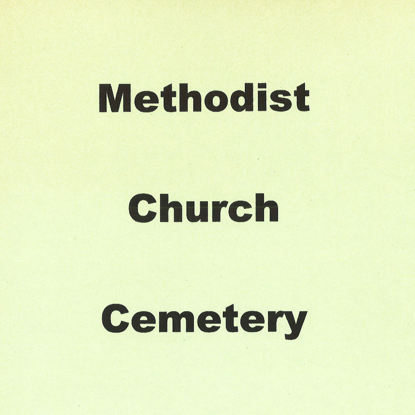 Johnsonville Methodist Church Cemetery 