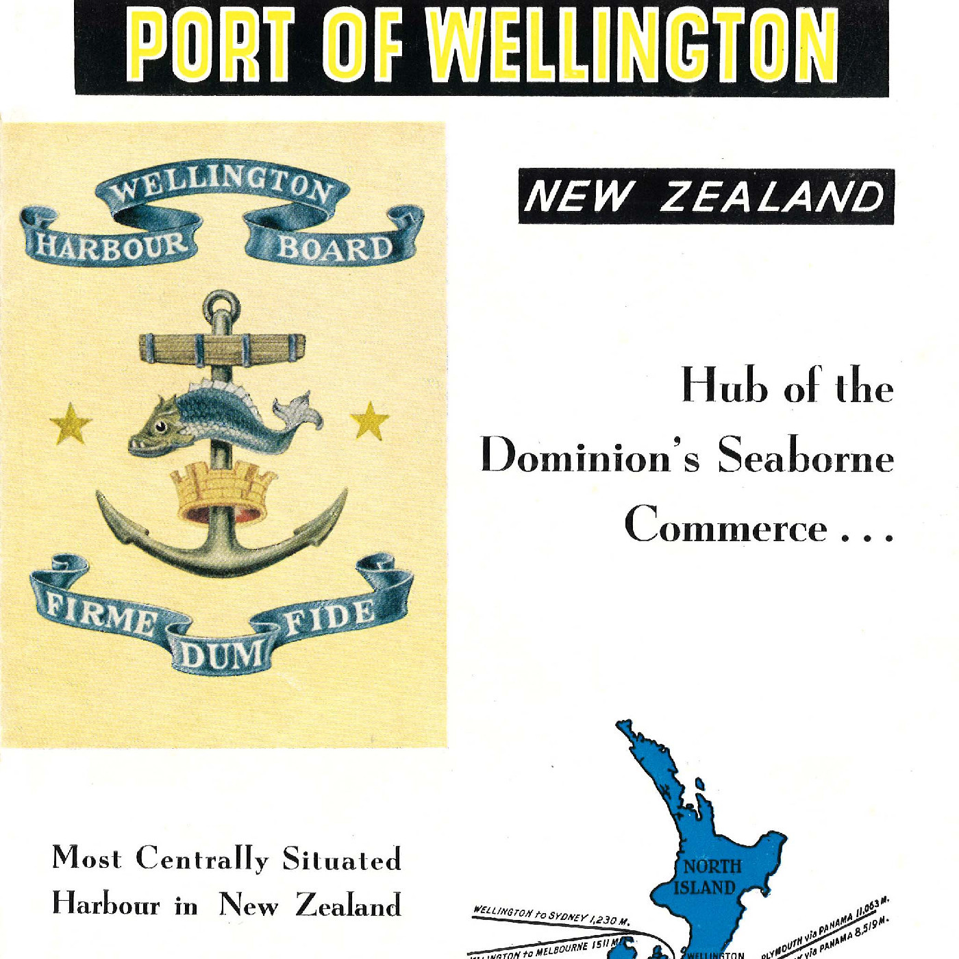 Port of Wellington, New Zealand 