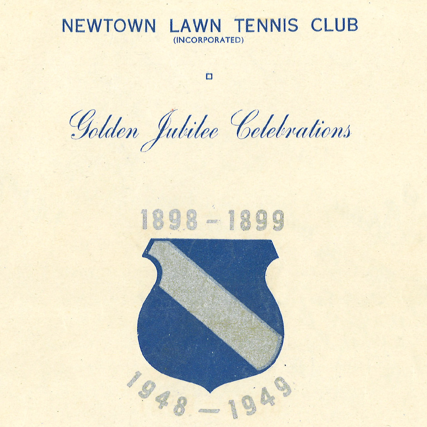 Newtown Lawn Tennis Club Golden Jubilee Celebrations