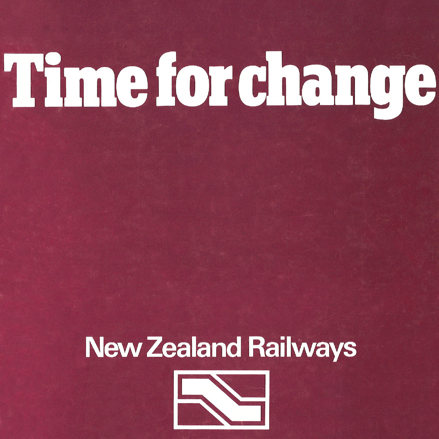 New Zealand Railways : Time For Change