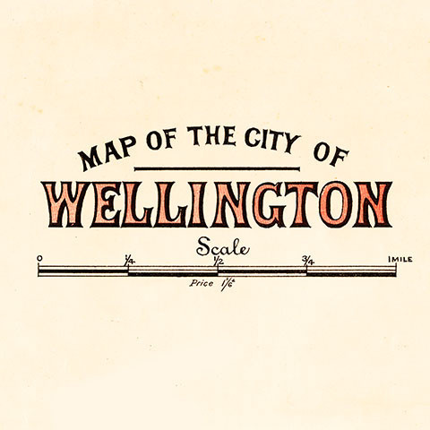 Map of the City of Wellington [1899]