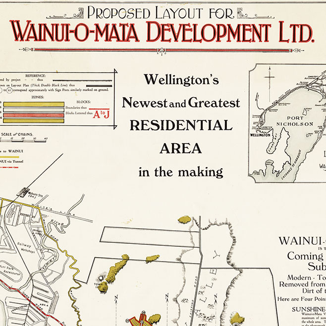 Proposed layout for Wainuiomata Development Ltd