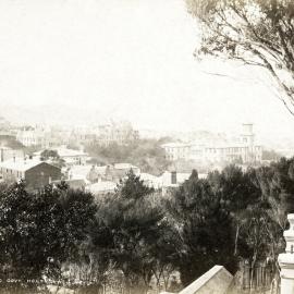 View towards Parliament
