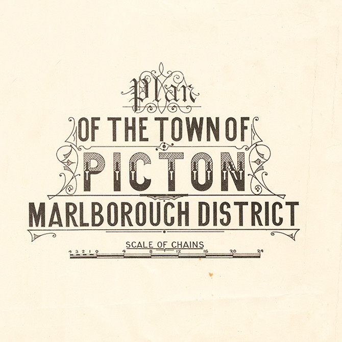 Plan of the Town of Picton [1899]