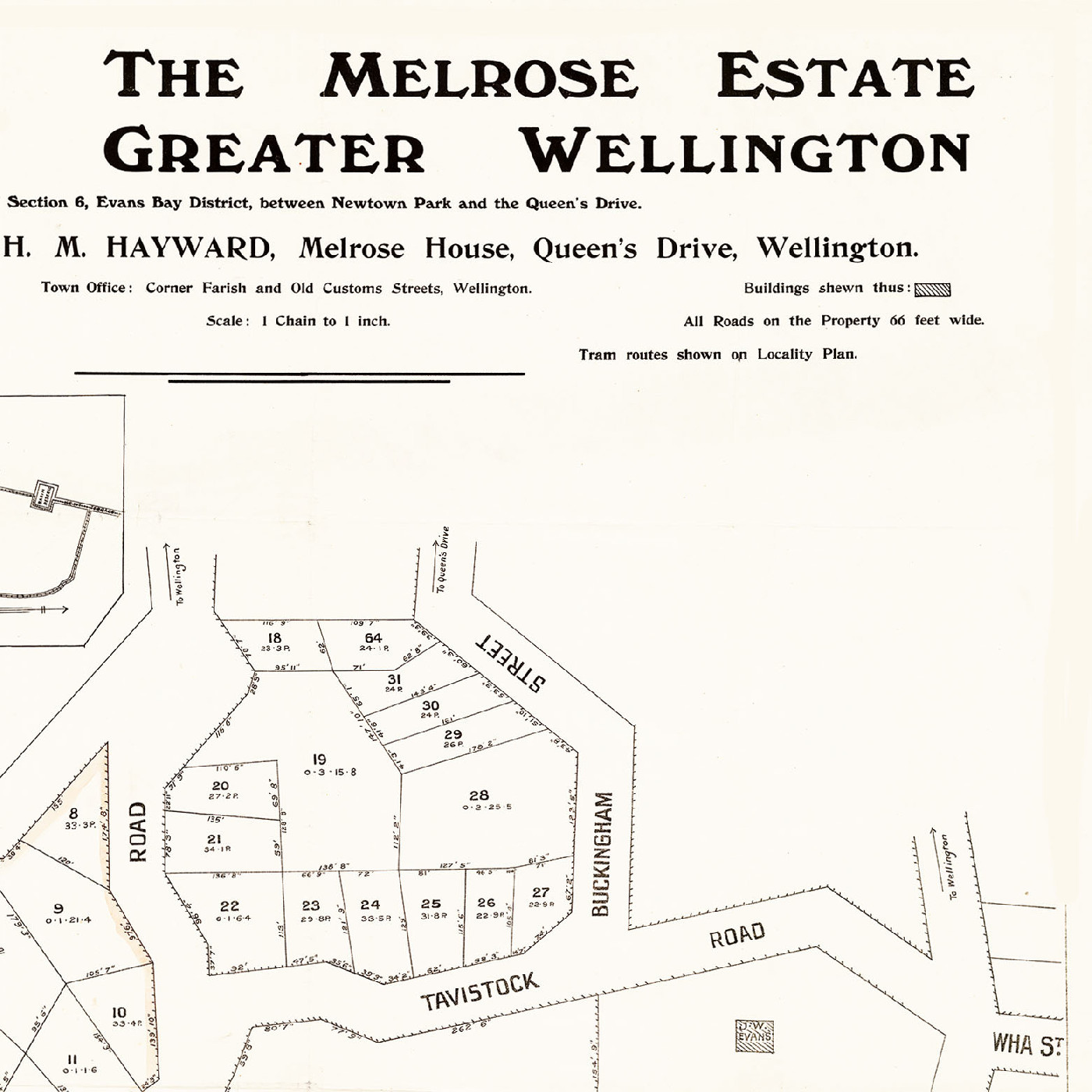 The Melrose Estate, Greater Wellington [c. 1907]