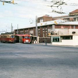 Wellington Railway Station bus / tram terminus. 