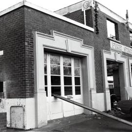 Demolition of Miramar Fire Station