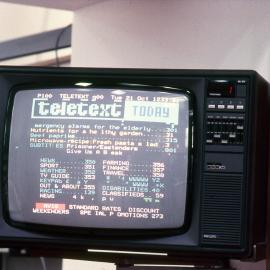 Teletext at the library