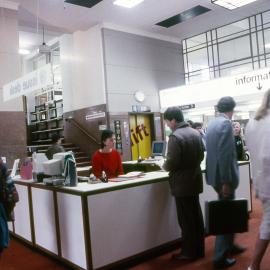 Central Library issues desk