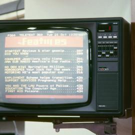 Teletext at the library