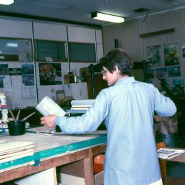 Wellington City Libraries bindery 