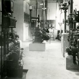 Electric Lamp Manufacturer's plant room 