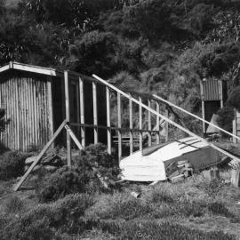 Shed,  Mākara Beach