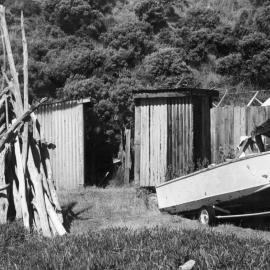 Outside Toilets, Mākara Beach