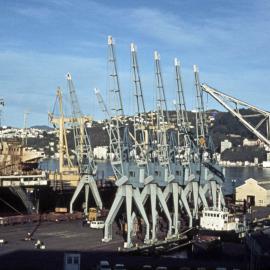 Wellington wharves