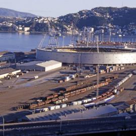 Wellington Regional Stadium and railyards