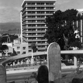 Bolton Street Cemetery and motorway