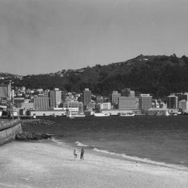 View of central Wellington from Oriental Bay