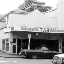 T.A.B and Silvio's record store, 144 - 146 Cuba Street